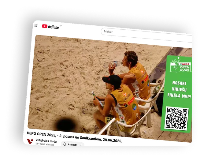 Best4SportTV × Beach Open 2025 Mockup