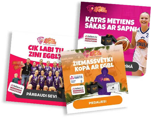 European Girls Basketball League Mockup