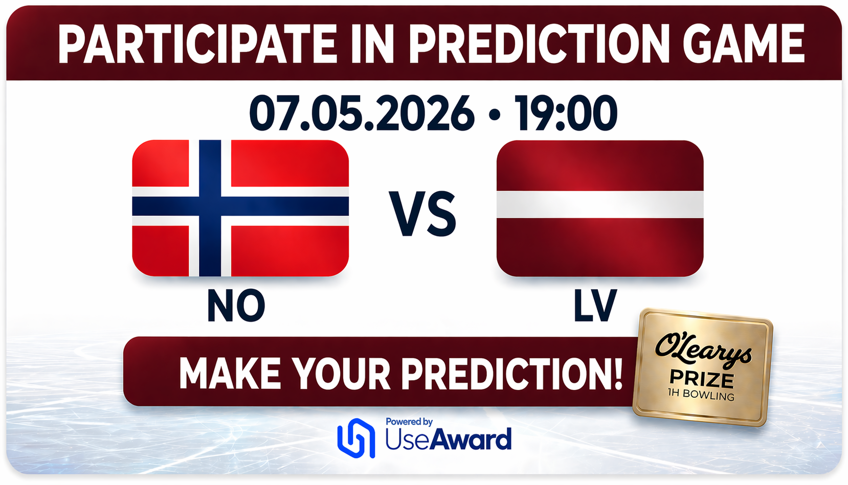 Norway vs Latvia (May 7)