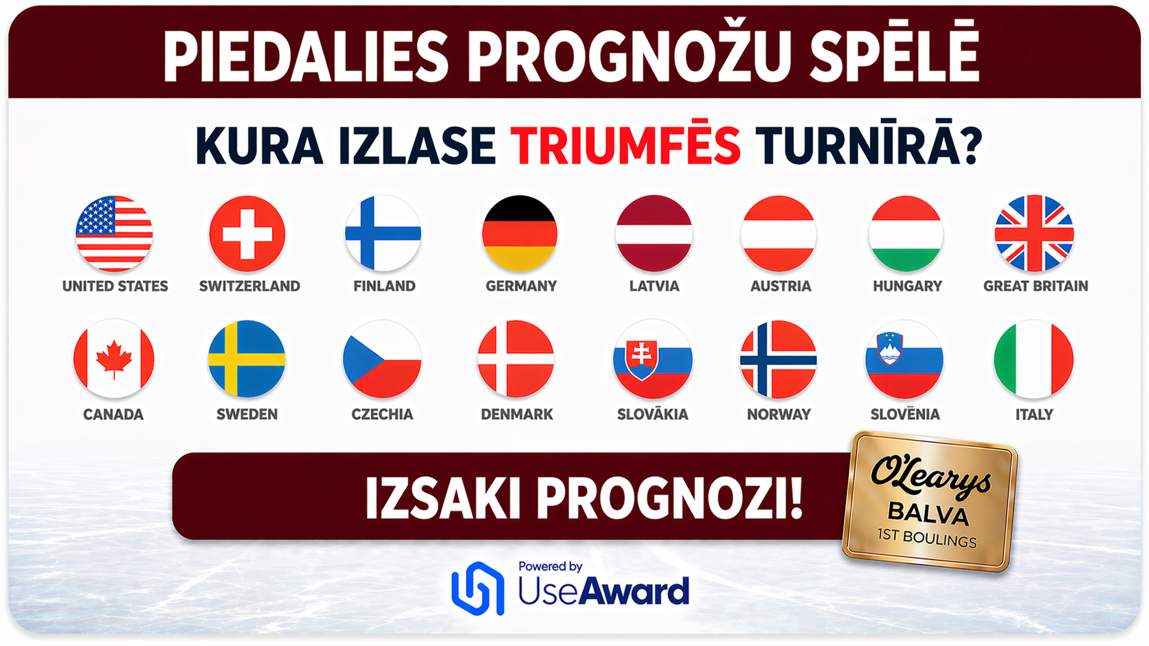 Turnīra uzvarētājs